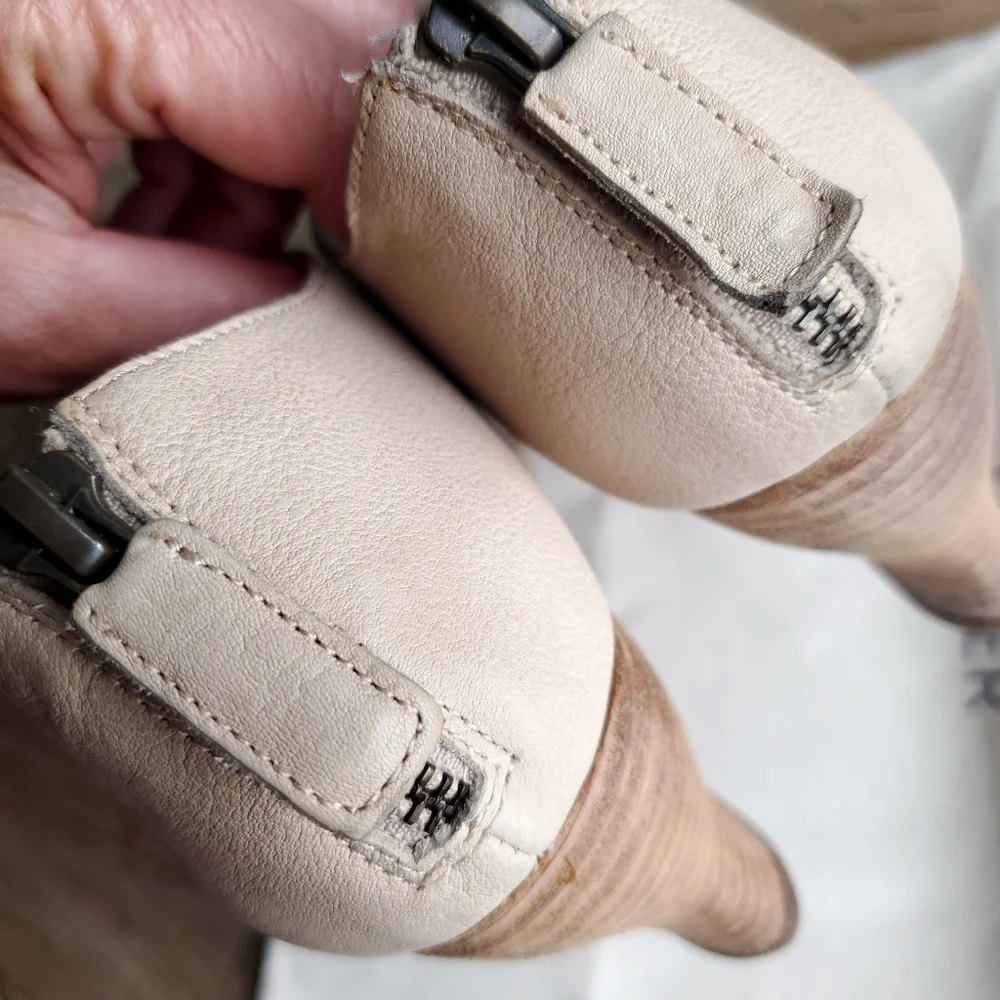 Eileen Fisher Women's Wedge Sandal Leather Tan Size 6